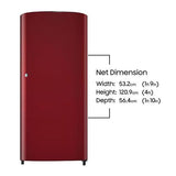 Samsung 192 Ltr 3 Star RR19J20C3RH/NL Single Door Refrigerator