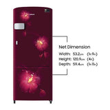 Samsung 192 Ltr 3 Star Direct Cool Single Door Refrigerator RR20N2Y2ZR3 Digital Inverter Technology