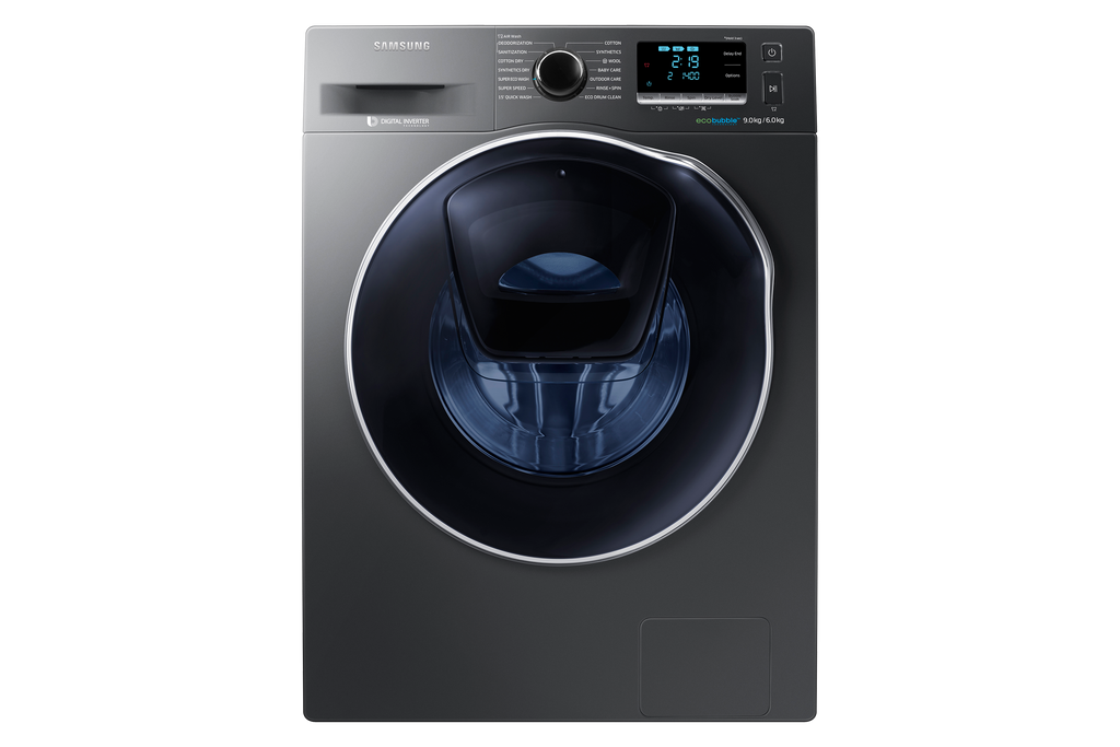 WD90K6410OX Front Loading with AddWash, 9.0Kg, Grey