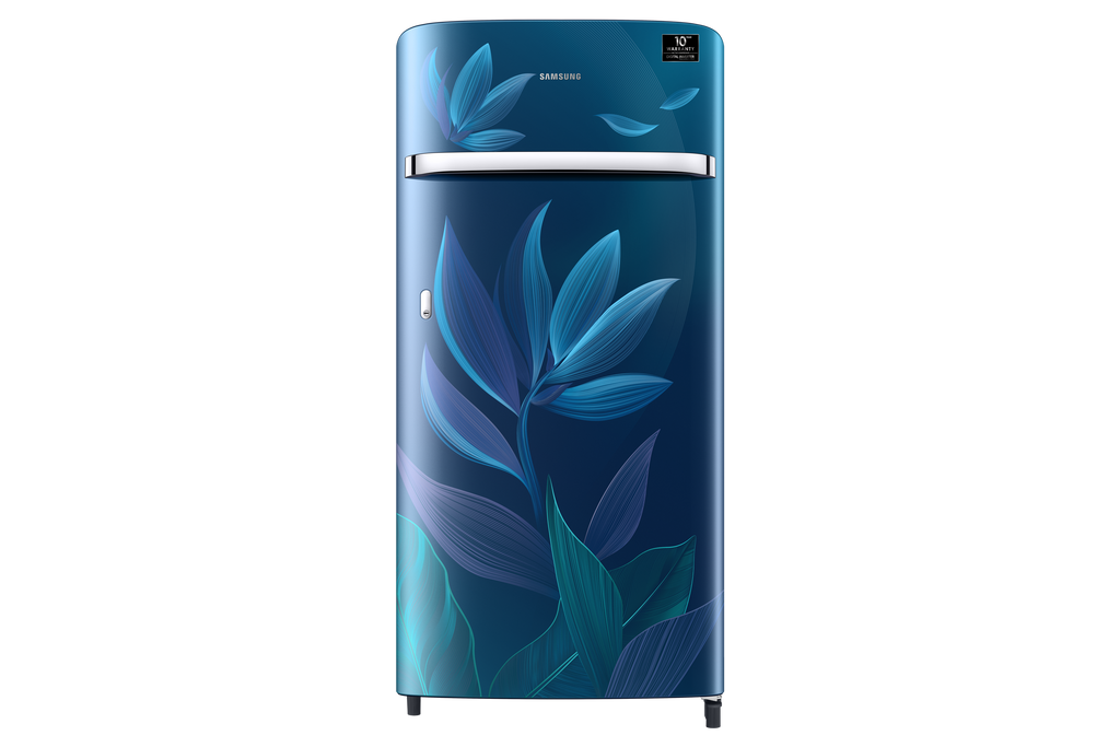 Samsung 198L Horizontal Curve Design Single Door Refrigerator RR21T2G2X9U
